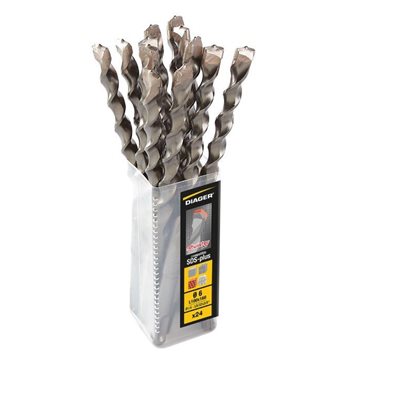 SDS+ BOOSTER drill bit (3T); 12Pak; 1 / 2x08(6''utile)